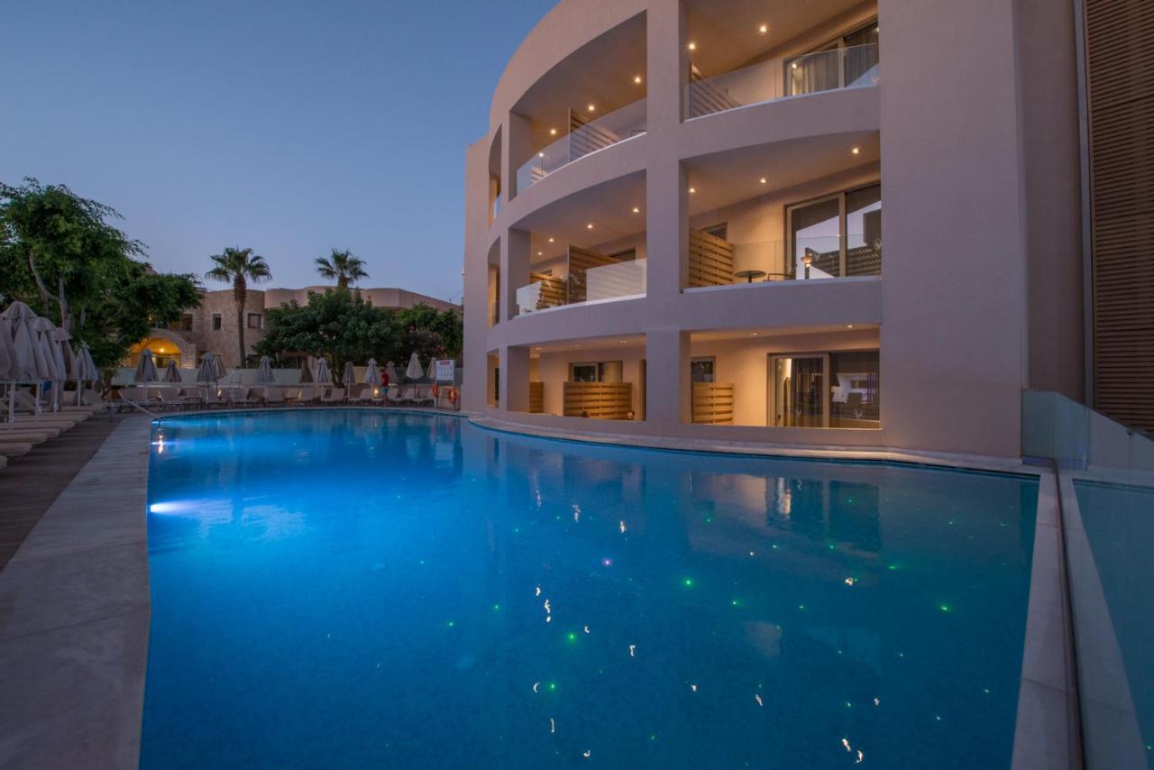 Cactus Beach Hotel Stalida Bagian luar foto